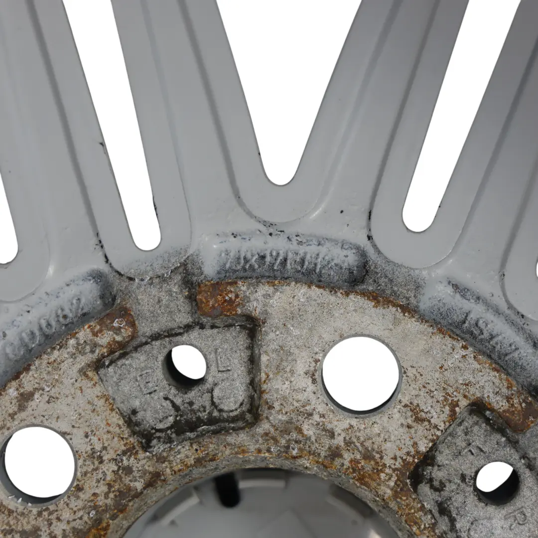 BMW E81 E82 E87 E88 Wheel Rim Alloy Silver 17" 7J ET:47 M Double Spoke 207 - SKU 8036937-6 - Part number 8036937