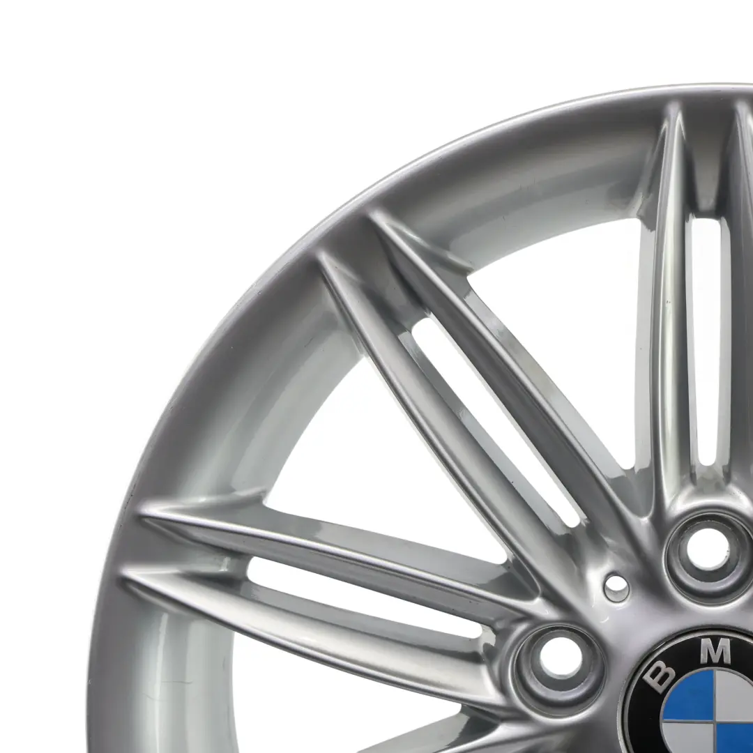 BMW E81 E82 E87 E88 Argento Allu Mini o Cerchione IN Lega 17" 7J ET:47 - SKU 8036937-6 - Numero di parte 8036937