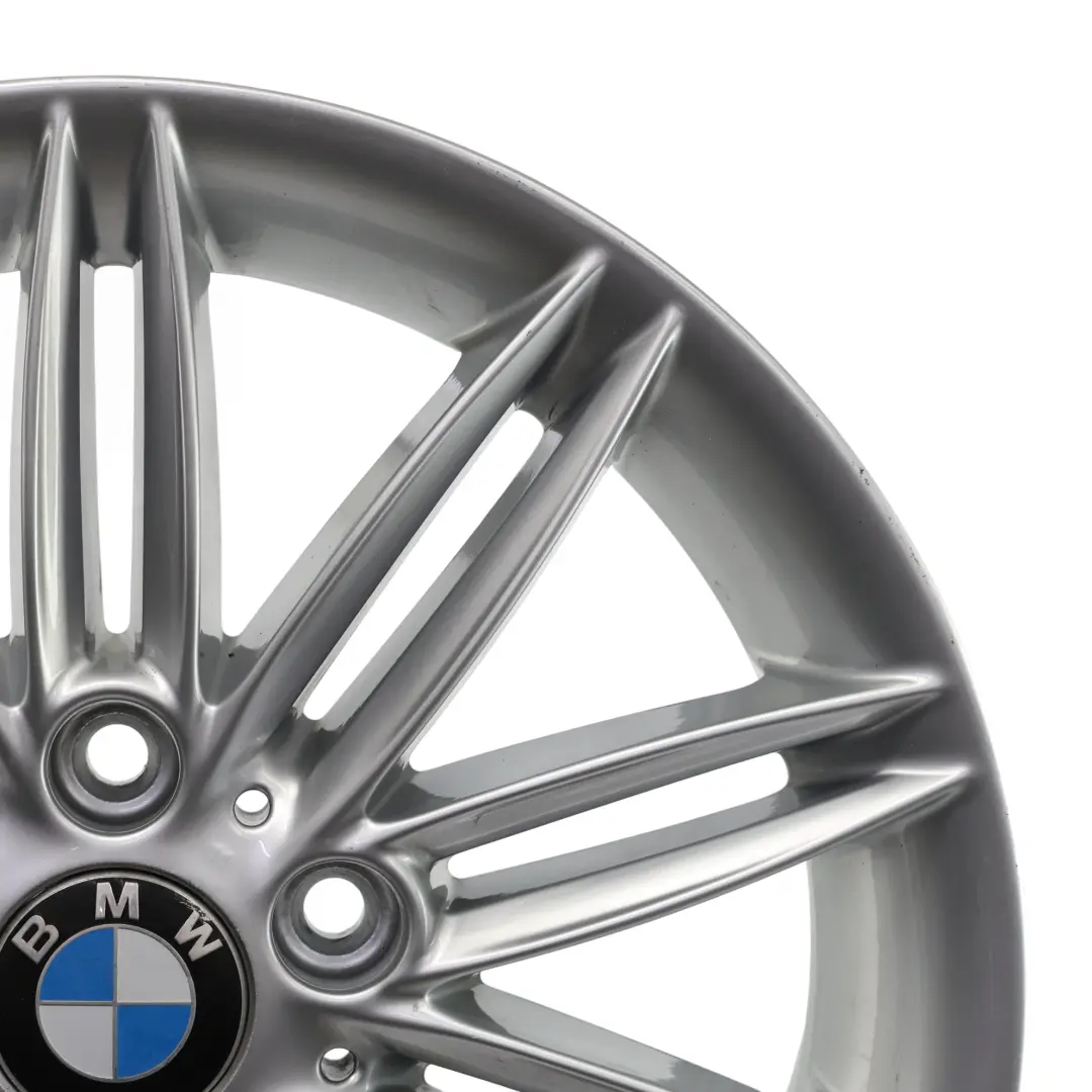 BMW E81 E82 E87 E88 Argento Allu Mini o Cerchione IN Lega 17" 7J ET:47 - SKU 8036937-6 - Numero di parte 8036937