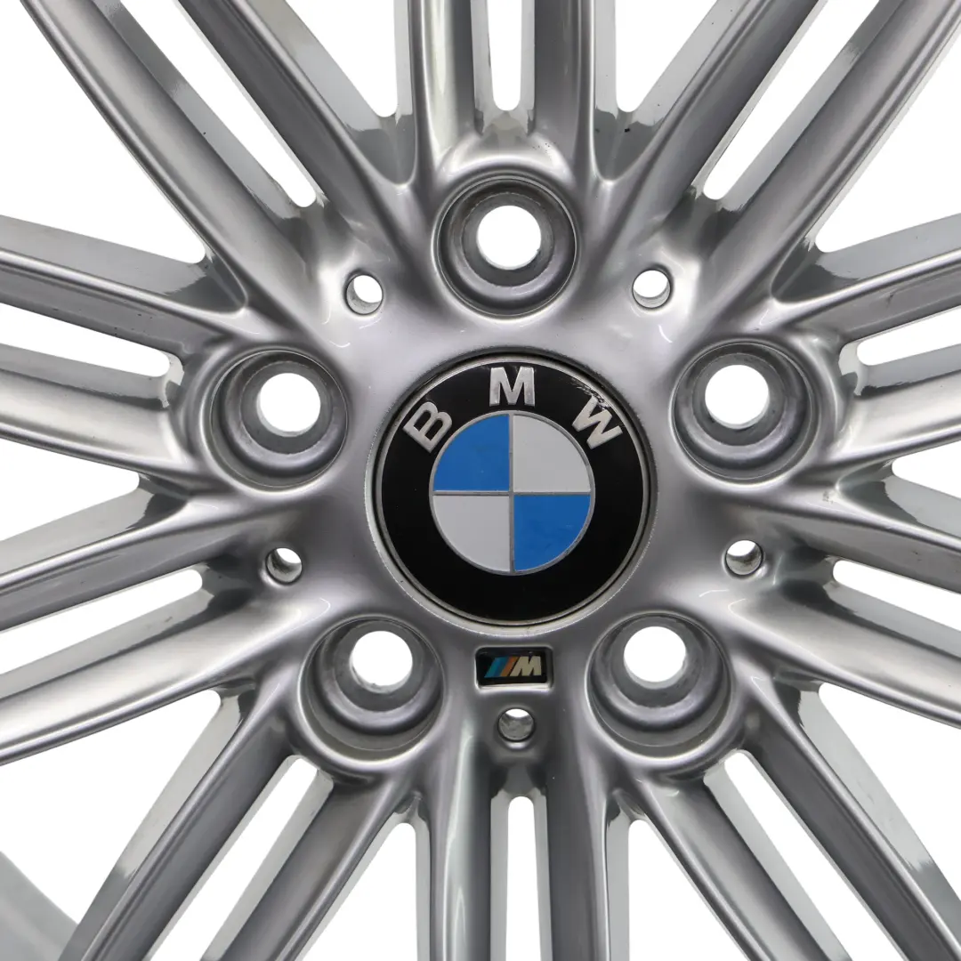 BMW E81 E82 E87 E88 Argento Allu Mini o Cerchione IN Lega 17" 7J ET:47 - SKU 8036937-6 - Numero di parte 8036937