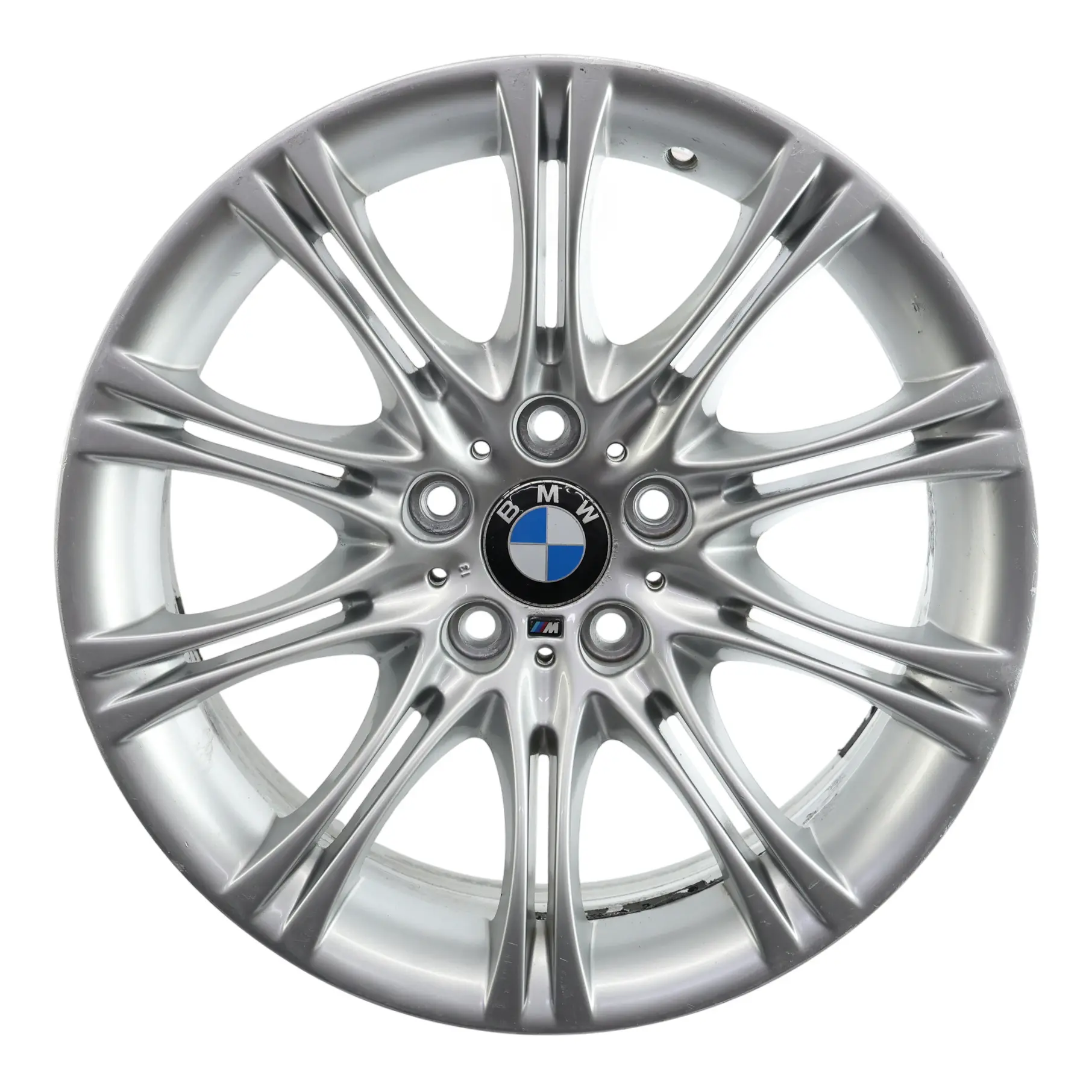 BMW E60 E61 Felga Aluminiowa Srebrna 18" ET:20 8J M Szprychy Podwójne 135