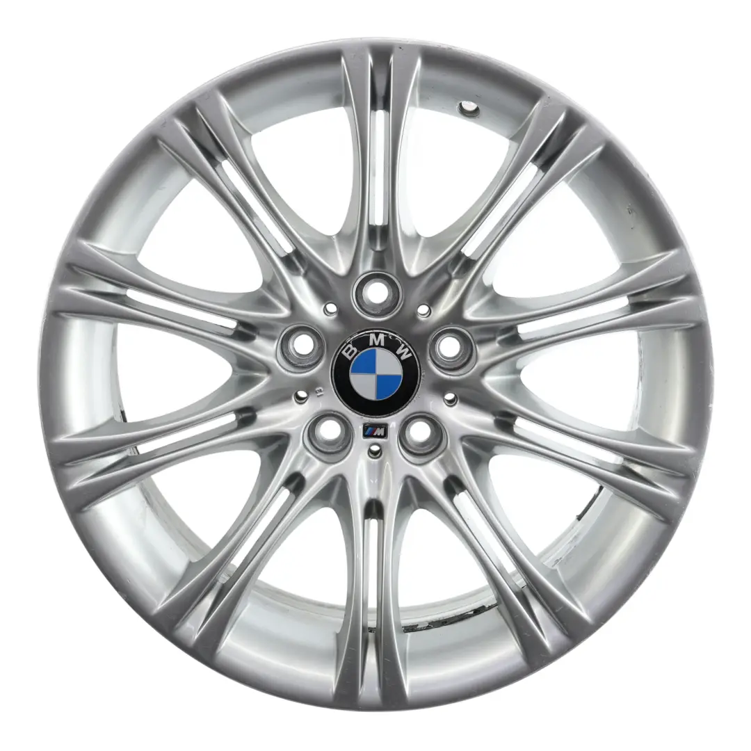 Felge Alu Silber 18" ET:20 8J M Doppel Speiche 135 für BMW E60 E61 mit Teilenummer 8036947 BMW E60 E61 Felge Alu Silber 18" ET:20 8J M Doppel Speiche 135 - SKU 8036947-6 - Teilenummer 8036947
