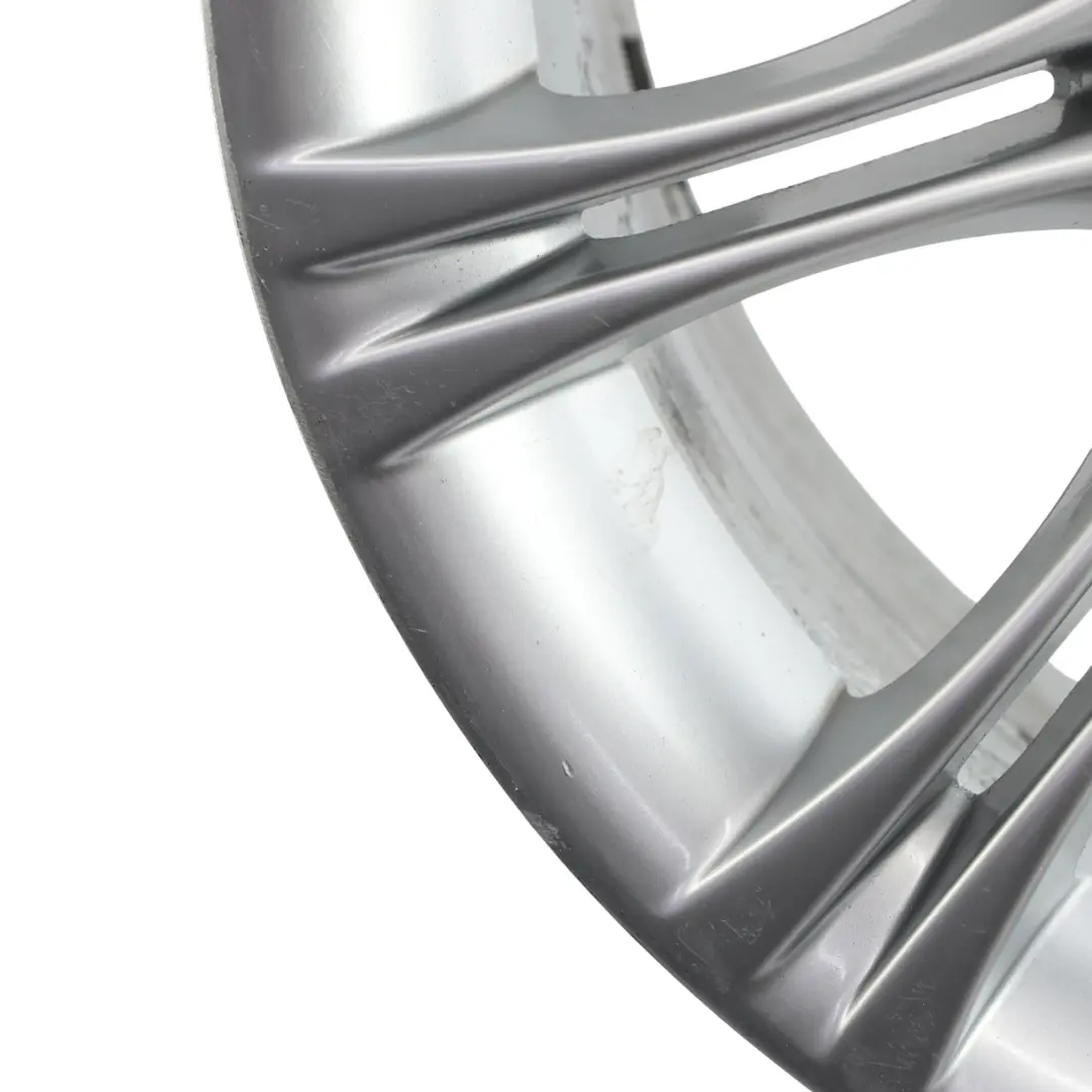 BMW E60 E61 Felga Aluminiowa Srebrna 18" ET:20 8J M Szprychy Podwójne 135 - SKU 8036947-6 - Numer Części 8036947