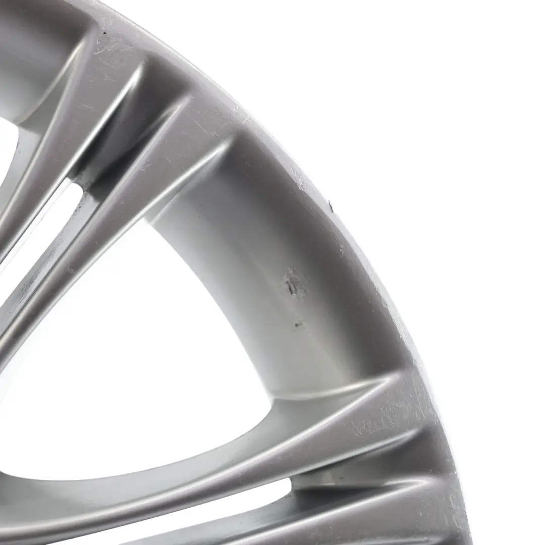 BMW E60 E61 Felga Aluminiowa Srebrna 18" ET:20 8J M Szprychy Podwójne 135 - SKU 8036947-6 - Numer Części 8036947