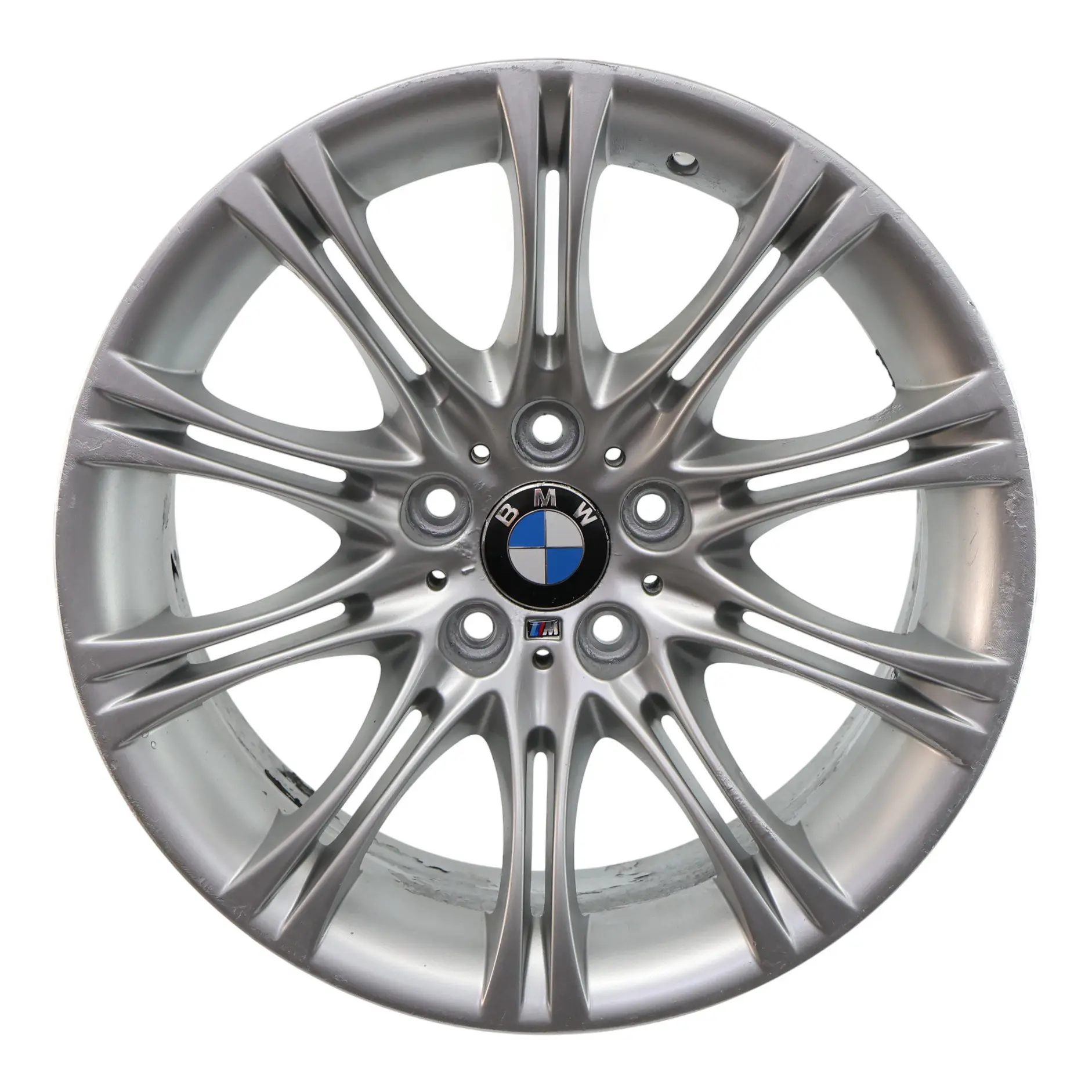 BMW E60 E61 Wheel Rim Alloy Silver 18" 8J ET:20 M Double Spoke 135