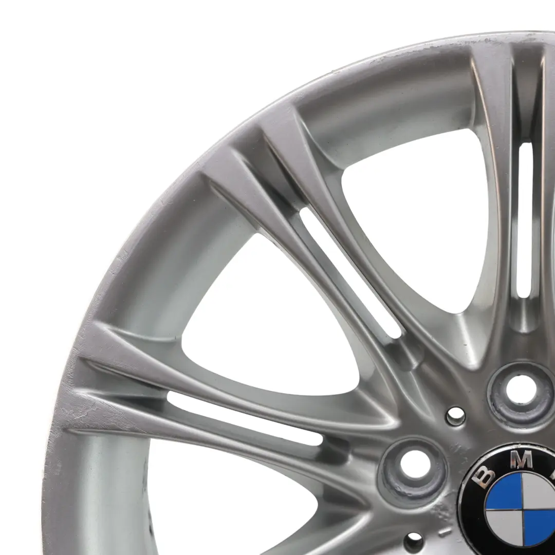 BMW E60 E61 Silber Alu Felge 18" 8J ET:20 M Doppel Speiche 135 - SKU 8036947 - Teilenummer 8036947