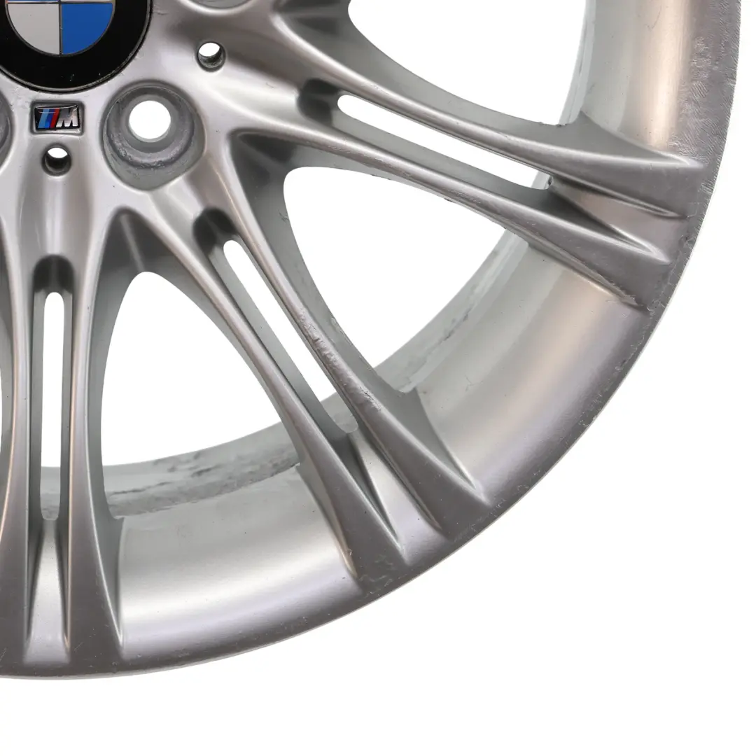 Rim Alloy Silver 18" 8J ET:20 M Double Spoke 135 to BMW E60 E61 Wheel with Part number 8036947 BMW E60 E61 Wheel Rim Alloy Silver 18" 8J ET:20 M Double Spoke 135 - SKU 8036947 - Part number 8036947