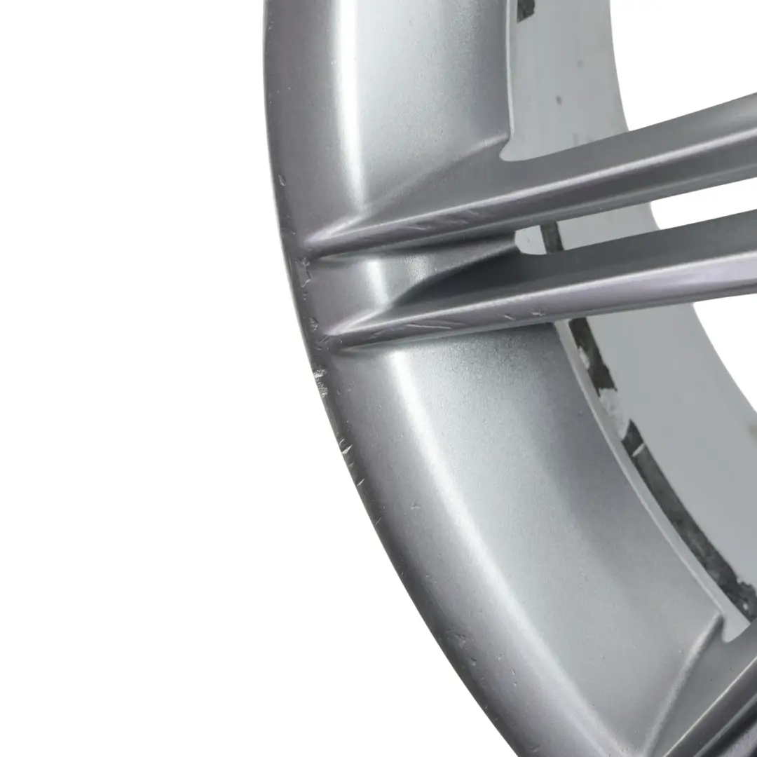 BMW E90 E91 E92 Silver Rear Wheel Alloy Rim 19" 9J ET:39 M Double Spoke 225 - SKU 8037142-5 - Part number 8037142