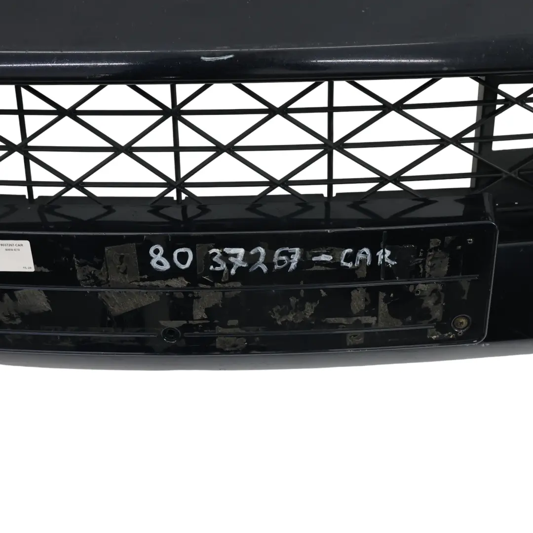 BMW X5 E70 Stossfänger M Sport Blende Unten Mitte Carbonschwarz - 416 - SKU 8037267-CAR - Teilenummer 8037267
