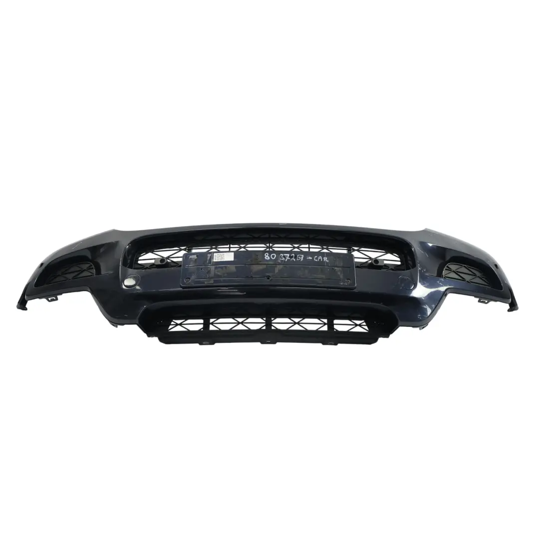 BMW X5 E70 Stossfänger M Sport Blende Unten Mitte Carbonschwarz - 416 - SKU 8037267-CAR - Teilenummer 8037267