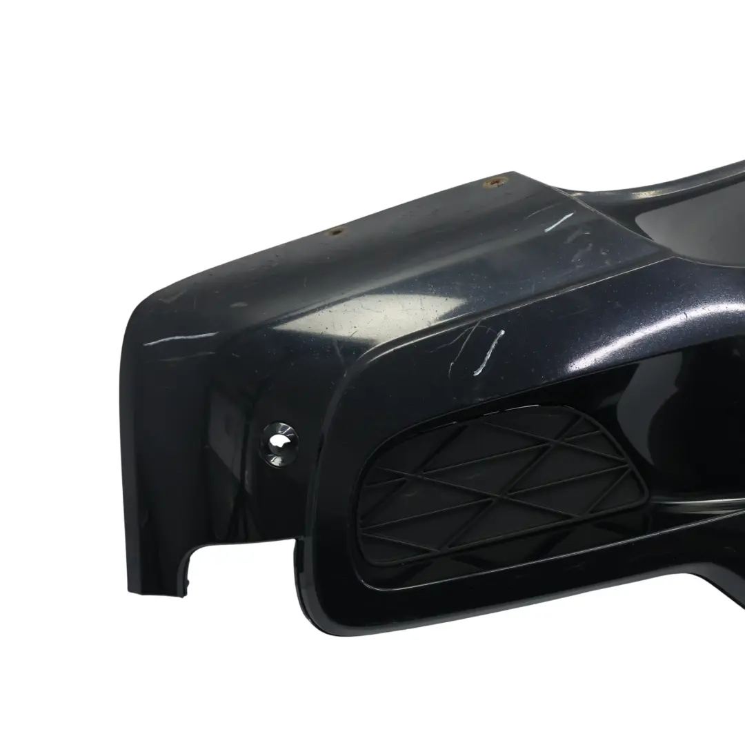 BMW X5 E70 Parachoques Difusor M Sport Trasero Parte Central Carbonschwarz - 416 - SKU 8037267-CAR - Número de pieza 8037267