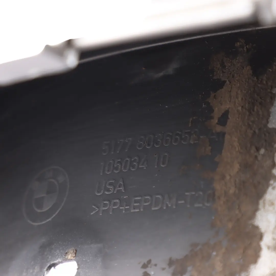 Arch Trim M Sport Rear Right O/S Cover Titansilber Silver - 354 to BMW X5 E70 Wheel with Part number 8037294 BMW X5 E70 Wheel Arch Trim M Sport Rear Right O/S Cover Titansilber Silver - 354 - SKU 8037294-TS1 - Part number 8037294