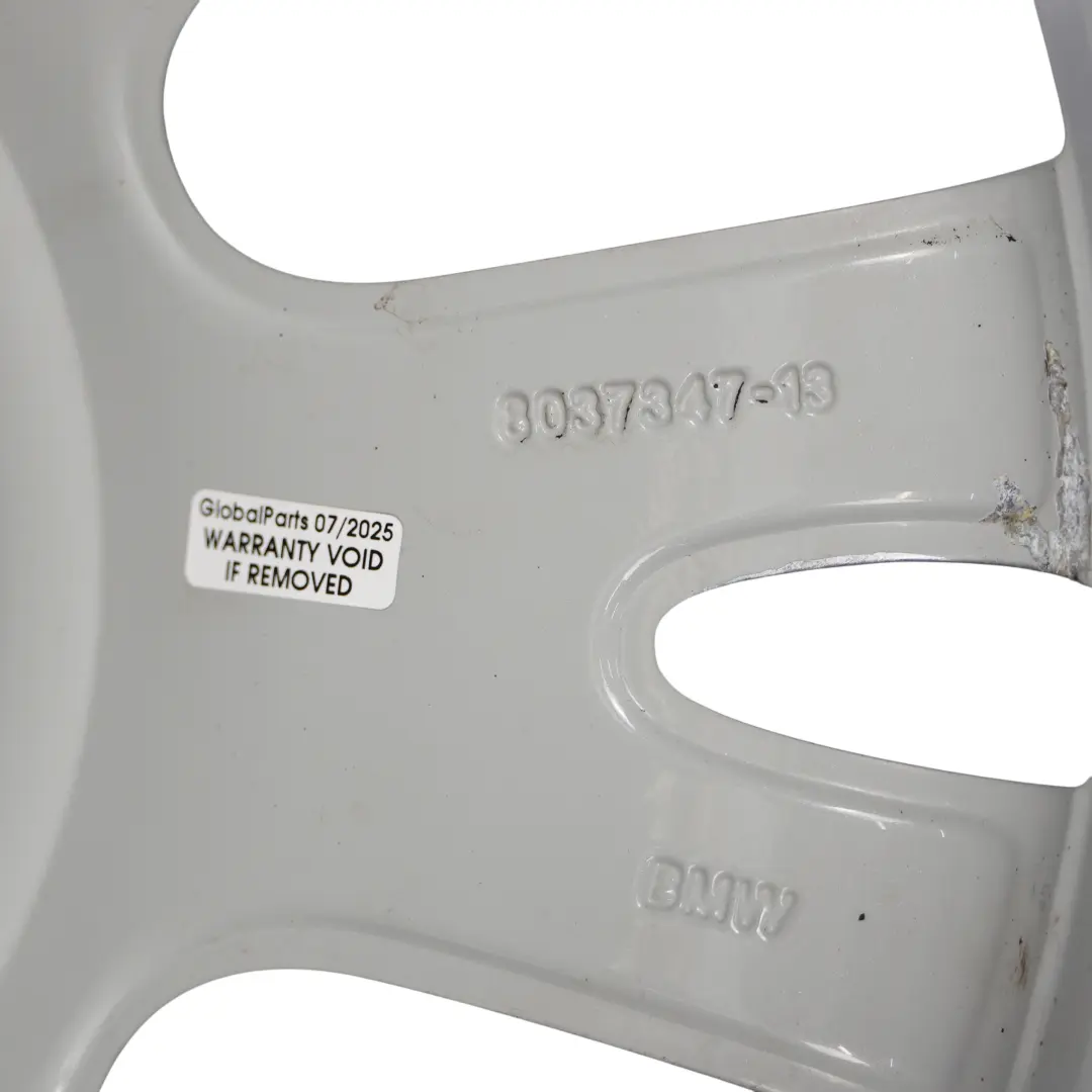 M-Sport Alloy Silver Wheel Rim 19" V Spoke 223 ET:37 9J to BMW X5 E70 with Part number 8037347 BMW X5 E70 M-Sport Alloy Silver Wheel Rim 19" V Spoke 223 ET:37 9J - SKU 8037347-1 - Part number 8037347