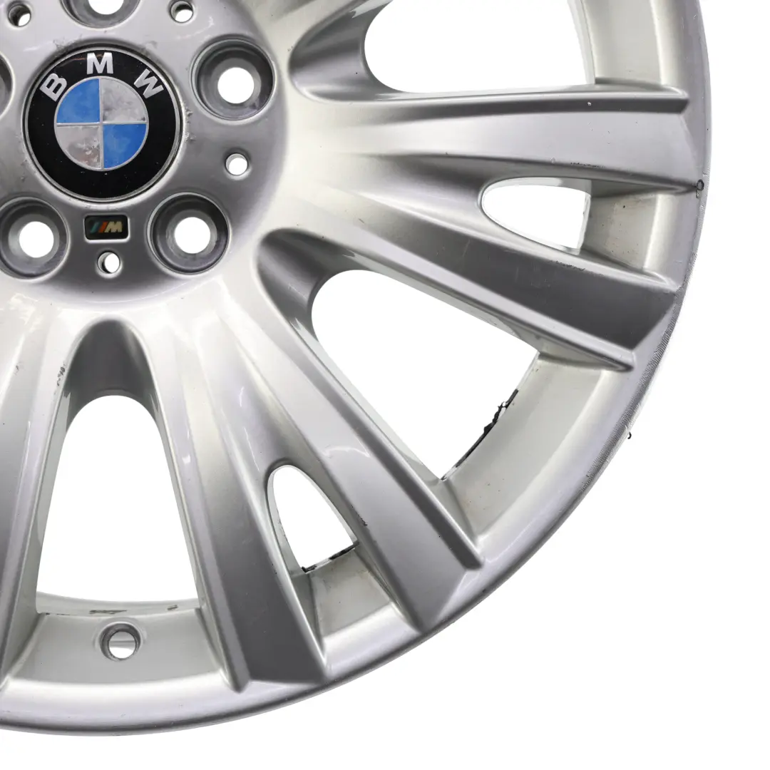 M-Sport Alloy Silver Wheel Rim 19" V Spoke 223 ET:37 9J to BMW X5 E70 with Part number 8037347 BMW X5 E70 M-Sport Alloy Silver Wheel Rim 19" V Spoke 223 ET:37 9J - SKU 8037347-1 - Part number 8037347