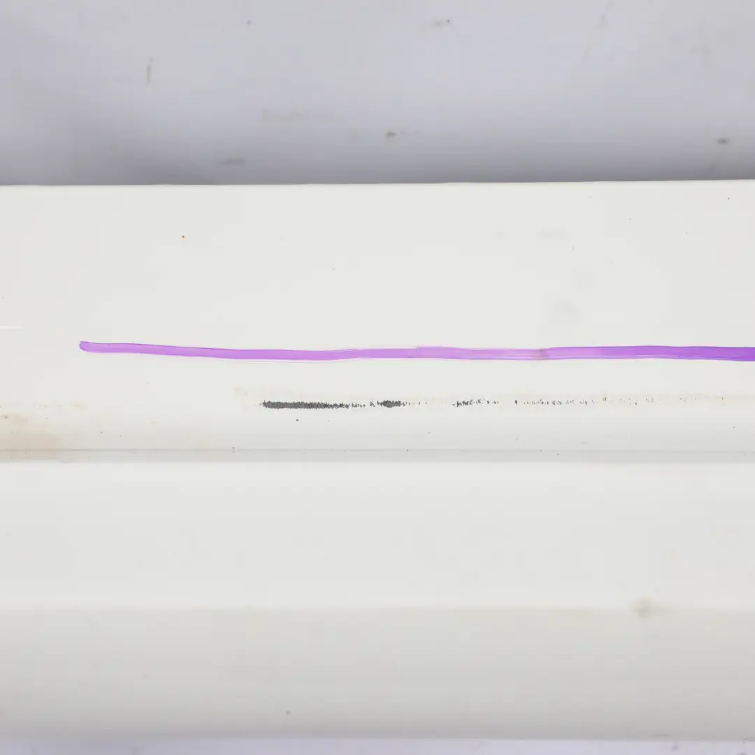 BMW X3 F25 Side Skirt Right O/S M Sport Sill Strip Trim Alpinweiss White - 300 - SKU 8052076-AW - Part number 8052076