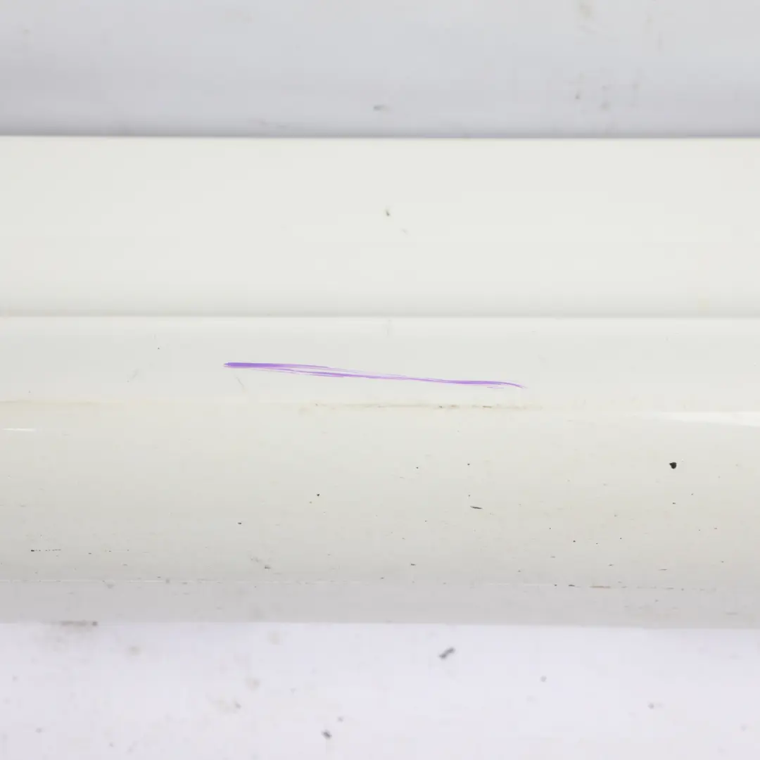 BMW X3 F25 Side Skirt Right O/S M Sport Sill Strip Trim Alpinweiss White - 300 - SKU 8052076-AW - Part number 8052076