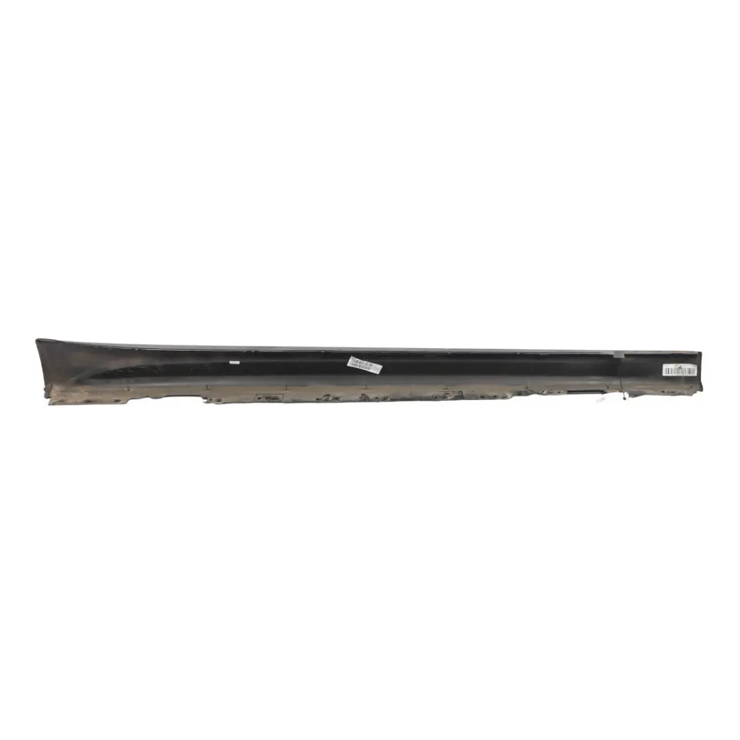 BMW F30 F31 Side Skirt M Sport Sill Strip Left N/S Black Sapphire Metallic 475 - SKU 8056579-BS2 - Part number 8056579