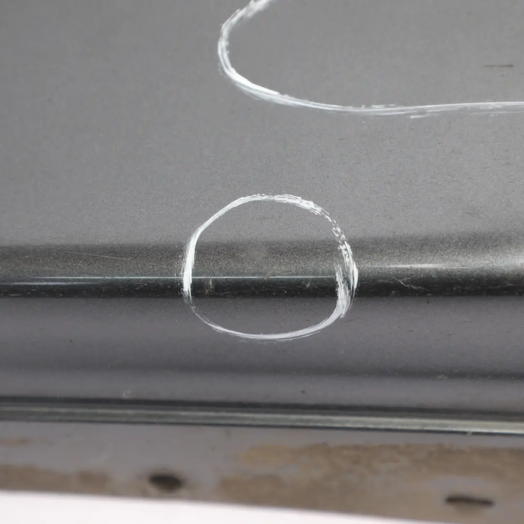 BMW F30 F31 Side Skirt M Sport Sill Strip Left N/S Mineral Grey Metallic - B39 - SKU 8056579-MG1 - Part number 8056579