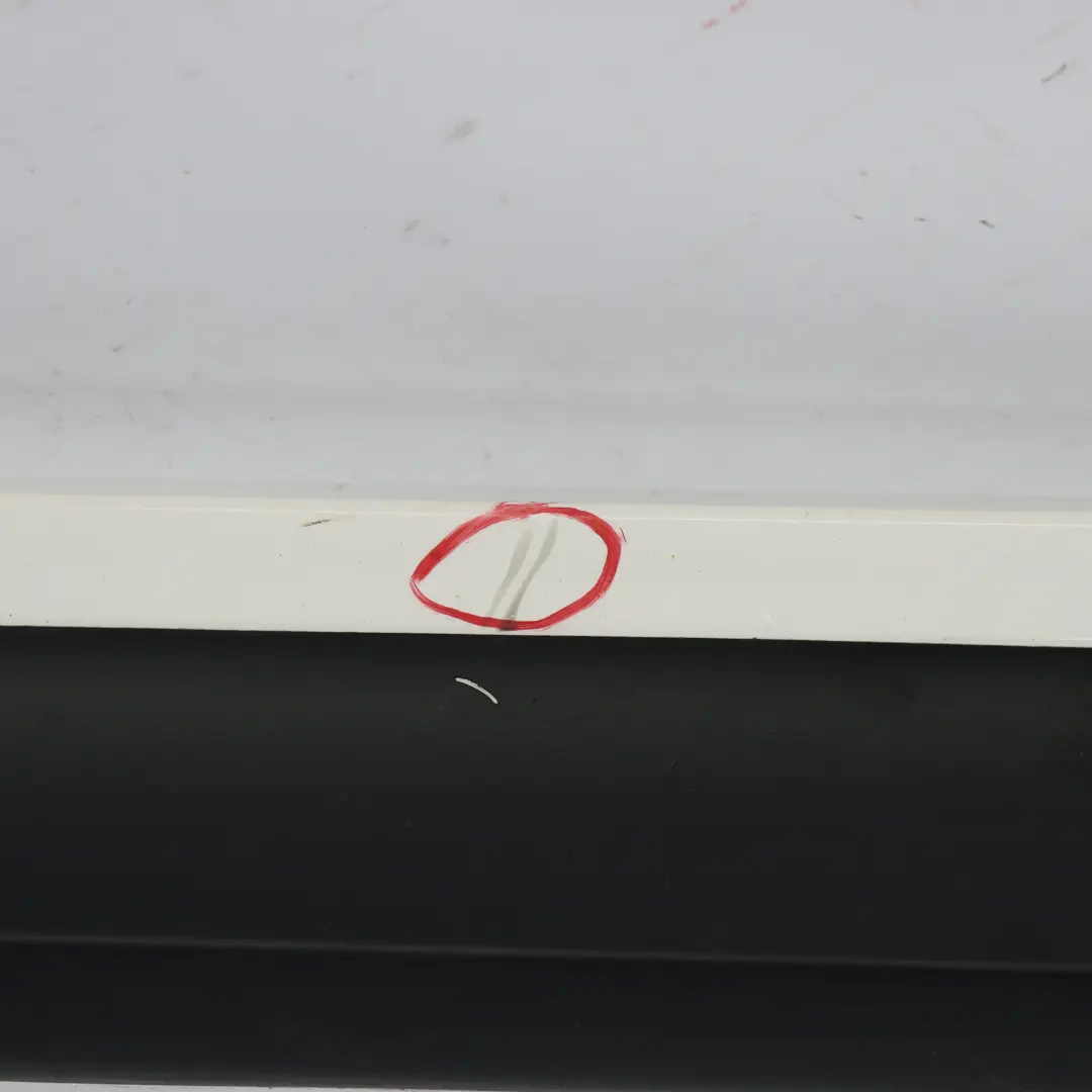 BMW F20 M Sport Sill Strip Faldon Lateral Izquierdo Alpinweiss 3 Blanco - 300 - SKU 8056815-AW - Número de pieza 8056815