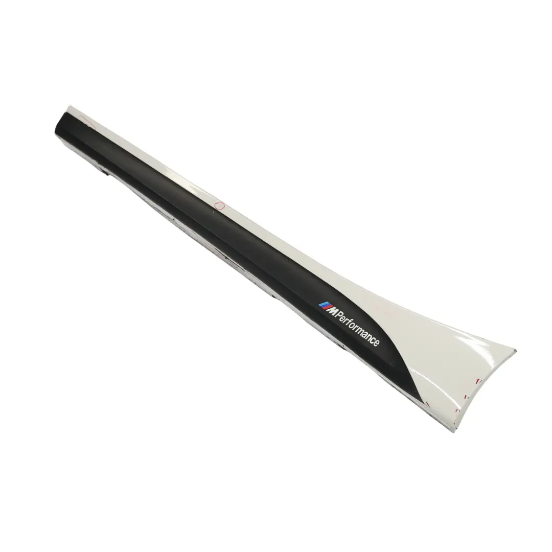 BMW F20 M Sport Sill Strip Side Skirt Left N/S Alpinweiss 3 Alpine White - 300 - SKU 8056815-AW - Part number 8056815
