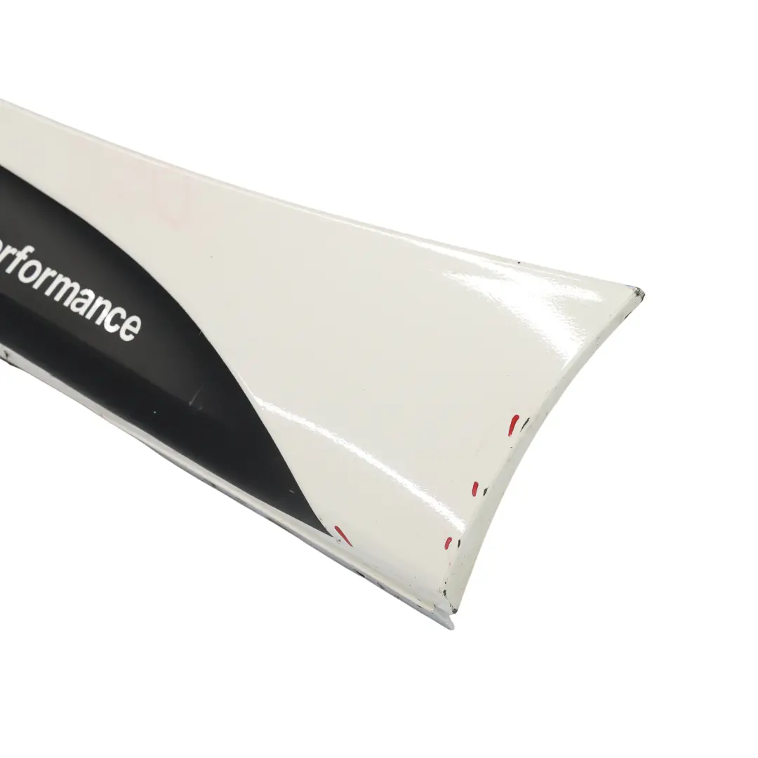 BMW F20 M Sport Sill Strip Faldon Lateral Izquierdo Alpinweiss 3 Blanco - 300 - SKU 8056815-AW - Número de pieza 8056815