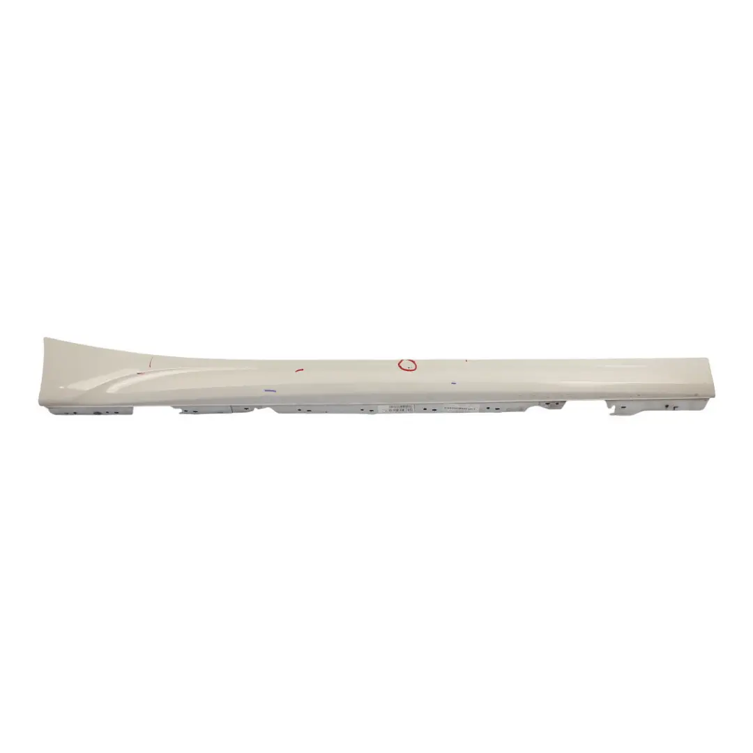 BMW F20 Side Skirt M Sport Sill Strip Cover Right O/S Alpine White 3 - 300 - SKU 8056816-AW2 - Part number 8056816