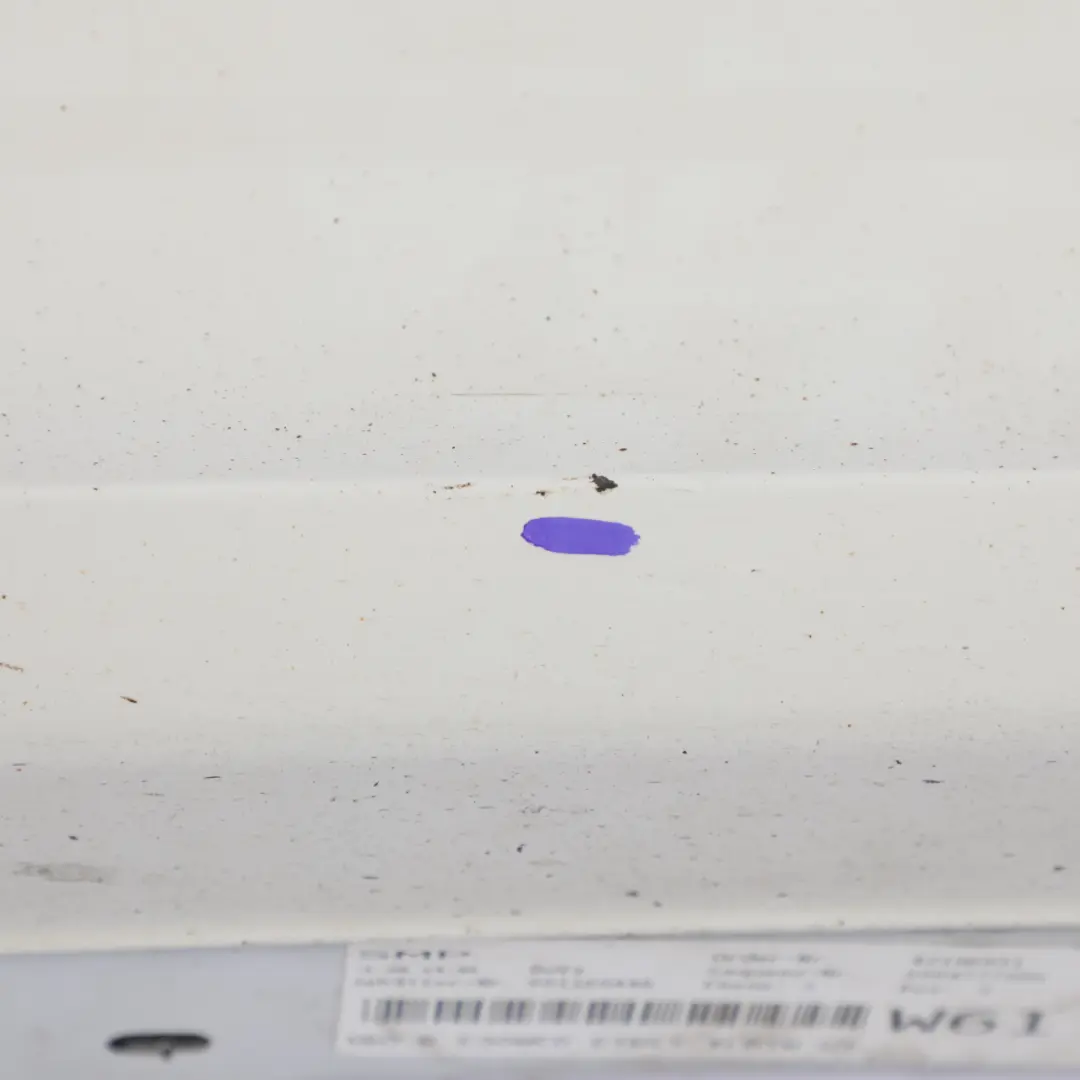 Side Skirt M Sport Sill Strip Cover Right O/S Alpine White 3 - 300 to BMW F20 with Part number 8056816 BMW F20 Side Skirt M Sport Sill Strip Cover Right O/S Alpine White 3 - 300 - SKU 8056816-AW2 - Part number 8056816