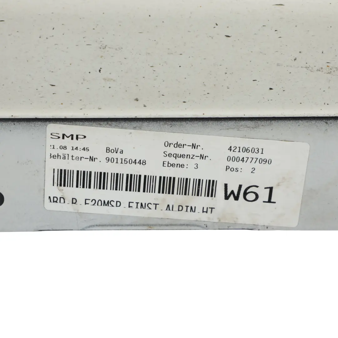 Side Skirt M Sport Sill Strip Cover Right O/S Alpine White 3 - 300 to BMW F20 with Part number 8056816 BMW F20 Side Skirt M Sport Sill Strip Cover Right O/S Alpine White 3 - 300 - SKU 8056816-AW2 - Part number 8056816