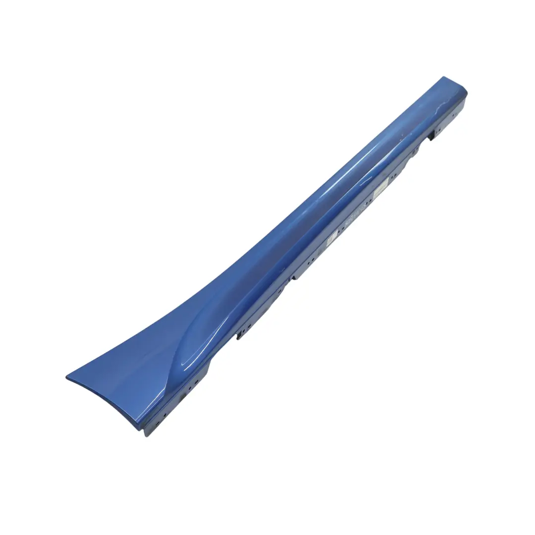 BMW F20 Sill Strip M Sport Side Skirt Right O/S Estorilblau Blue Metallic - B45 - SKU 8056816-EB - Part number 8056816