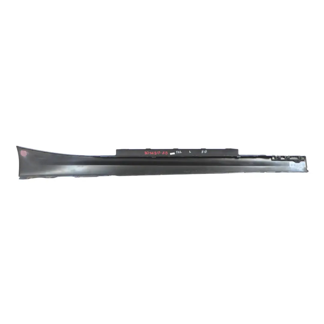 Side Skirt M Sport Sill Strip Left N/S Estorilblau Estoril Blue B45 to BMW F21 F22 with Part number 8056817 BMW F21 F22 Side Skirt M Sport Sill Strip Left N/S Estorilblau Estoril Blue B45 - SKU 8056817-EB - Part number 8056817