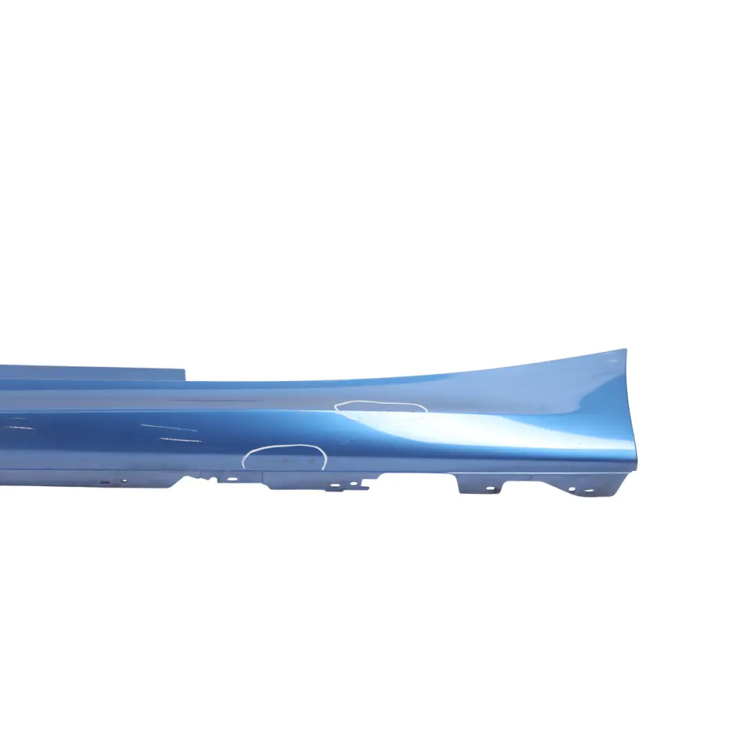 Side Skirt M Sport Sill Strip Left N/S Estorilblau Estoril Blue B45 to BMW F21 F22 with Part number 8056817 BMW F21 F22 Side Skirt M Sport Sill Strip Left N/S Estorilblau Estoril Blue B45 - SKU 8056817-EB - Part number 8056817