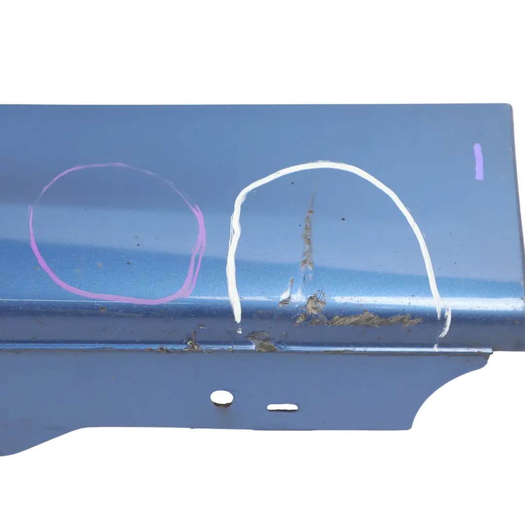 BMW F21 F22 M Sport Sill Strip Side Skirt Right O/S Estoril Blue Metallic - B45 - SKU 8056818-EB - Part number 8056818