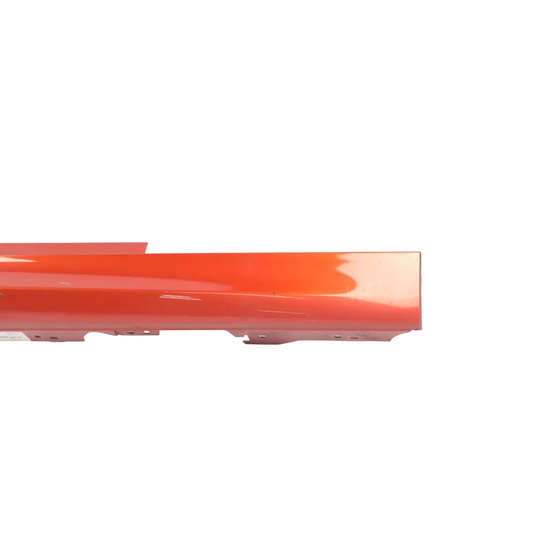 BMW F21 F22 Side Skirt M Sport Sill Strip Right O/S Valencia Orange Metallic B44 - SKU 8056818-ORG1 - Part number 8056818