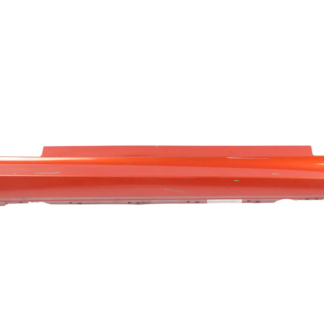 Side Skirt M Sport Sill Strip Right O/S Valencia Orange Metallic B44 to BMW F21 F22 with Part number 8056818 BMW F21 F22 Side Skirt M Sport Sill Strip Right O/S Valencia Orange Metallic B44 - SKU 8056818-ORG1 - Part number 8056818