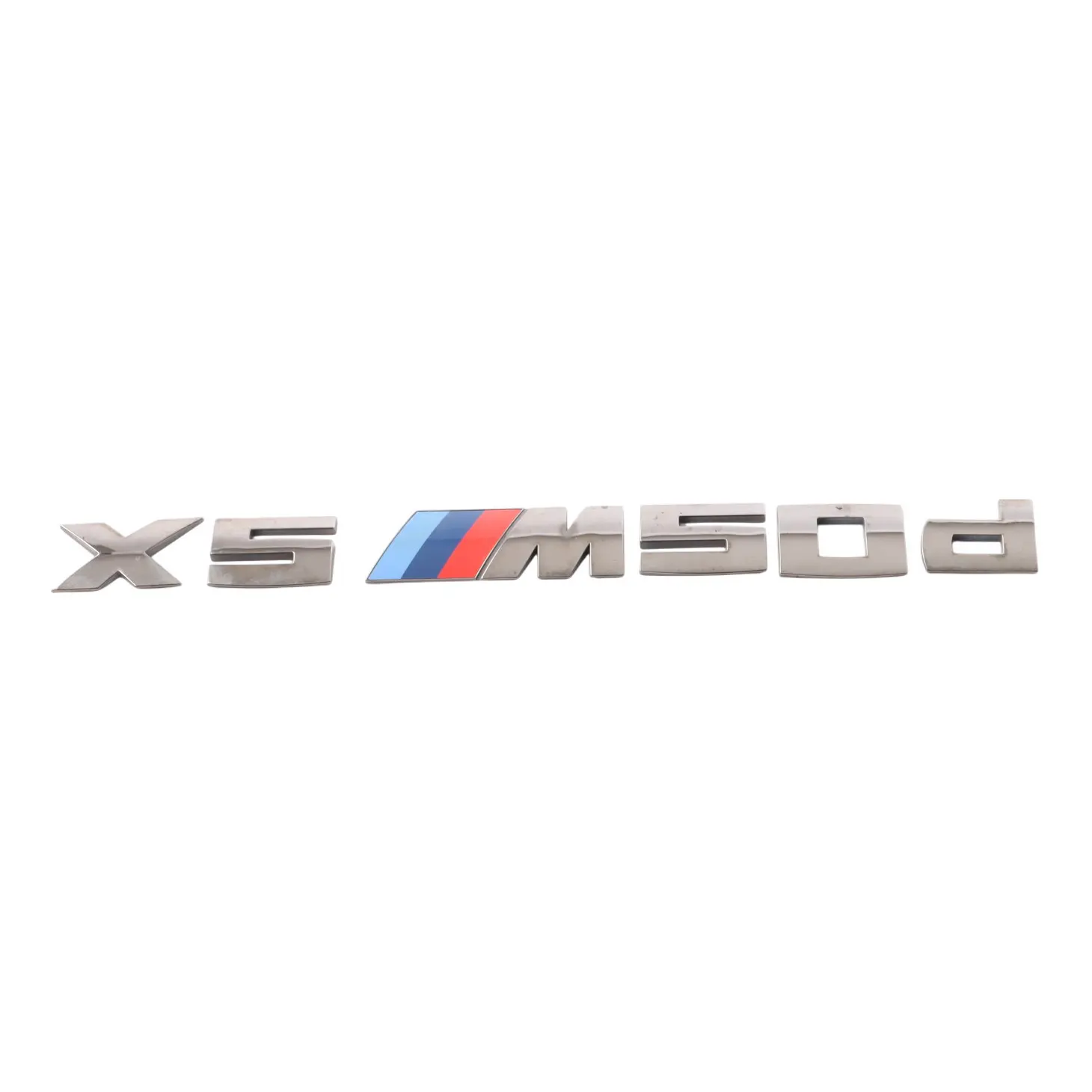 BMW X5 F15 Label Logo Sticker Badge Emblem Chrome M50dX SAV ECE 8059011