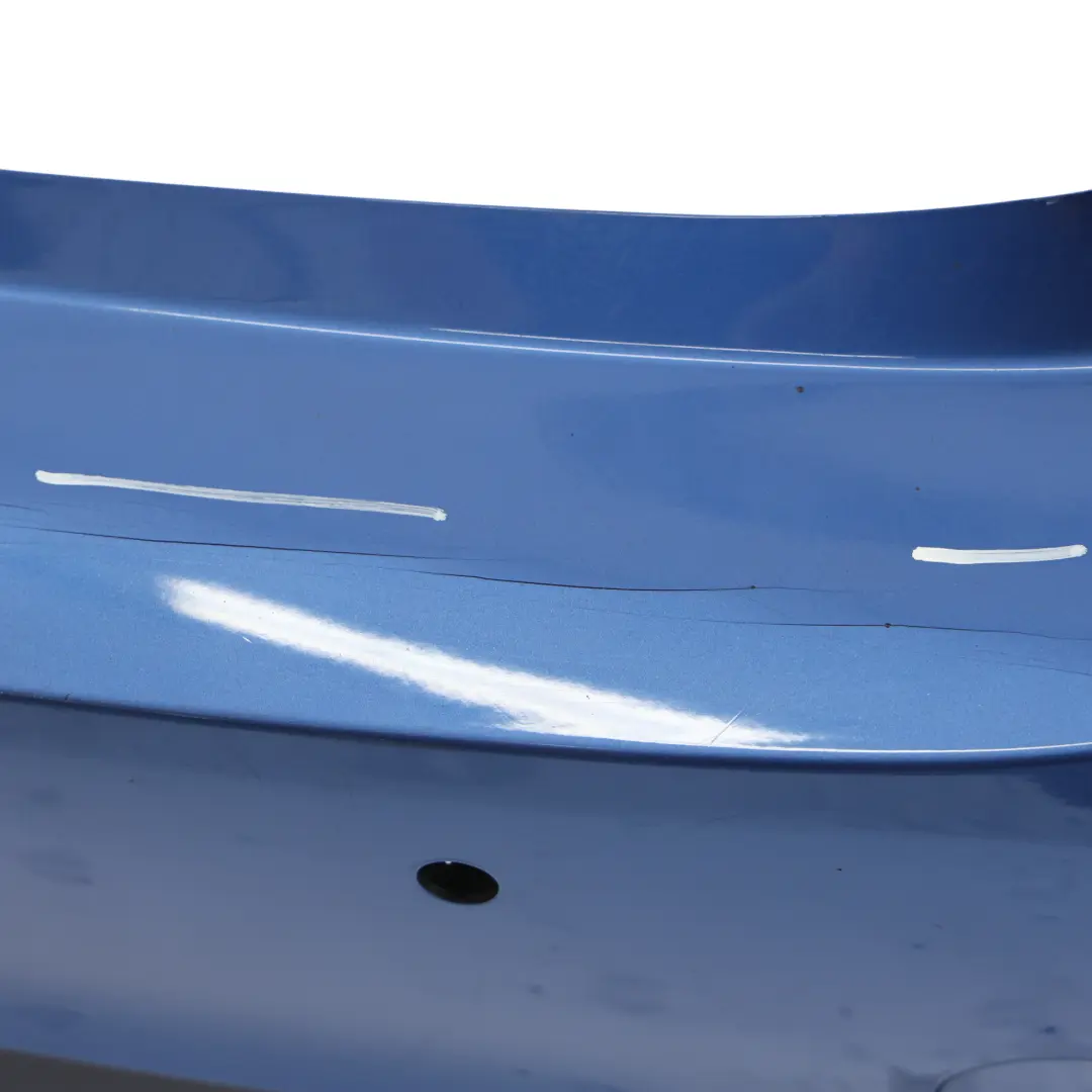 Bumper Trim Panel PDC Estorilblau Blue Metallic - B45 to BMW F32 F33 M Sport Rear with Part number 8060889 BMW F32 F33 M Sport Rear Bumper Trim Panel PDC Estorilblau Blue Metallic - B45 - SKU 8060889-EB3 - Part number 8060889