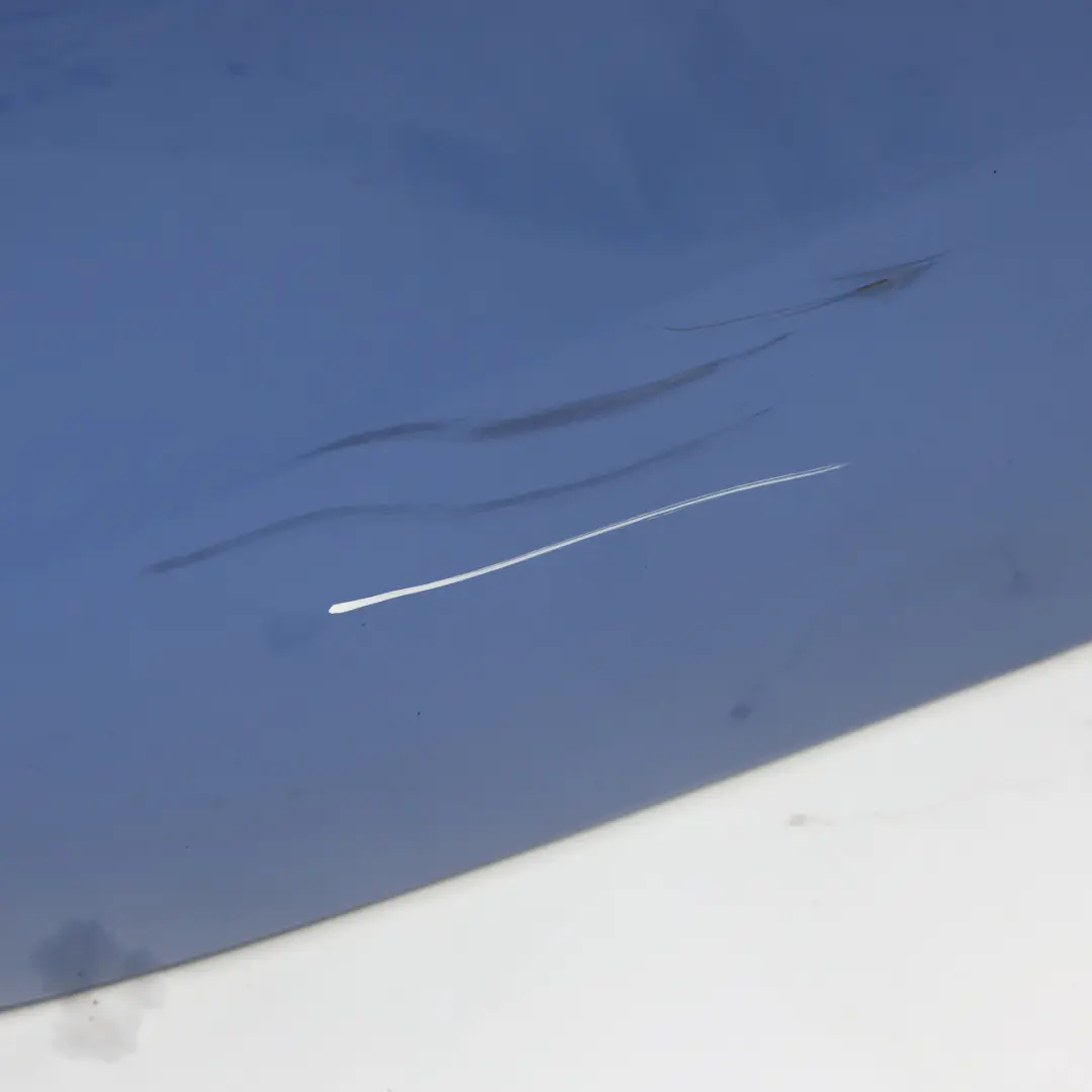 Bumper Trim Panel PDC Estorilblau Blue Metallic - B45 to BMW F32 F33 M Sport Rear with Part number 8060889 BMW F32 F33 M Sport Rear Bumper Trim Panel PDC Estorilblau Blue Metallic - B45 - SKU 8060889-EB3 - Part number 8060889