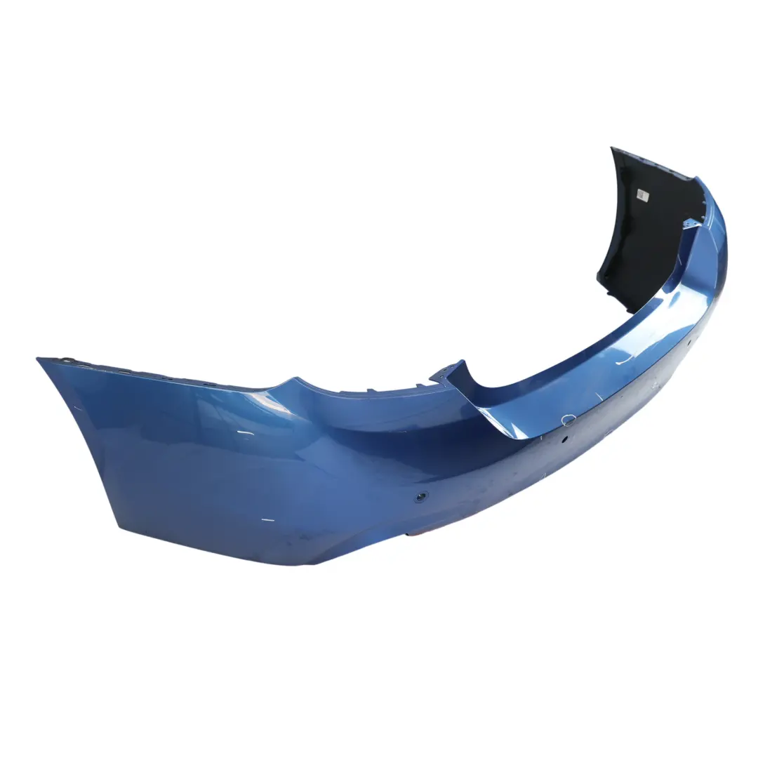 BMW F32 F33 M Sport Rear Bumper Trim Panel PDC Estorilblau Blue Metallic - B45 - SKU 8060889-EB3 - Part number 8060889