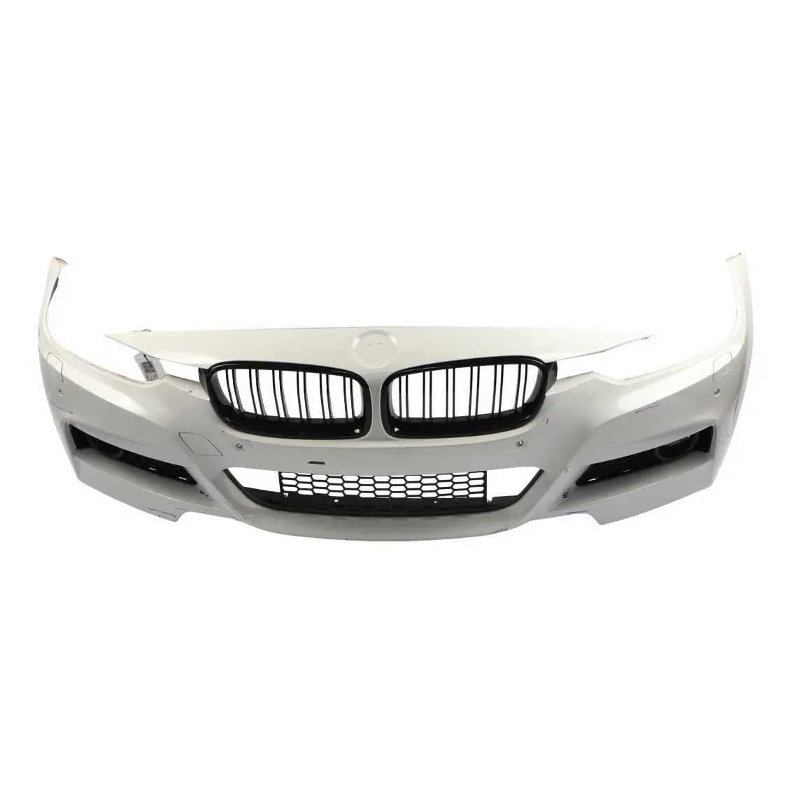 BMW F30 F31 Front Bumper M Sport Trim Panel Alpinweiss Alpine White 300