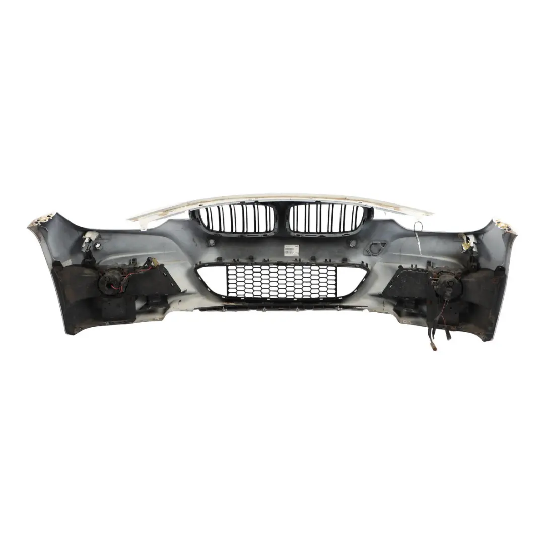 BMW F30 F31 Zderzak Przedni M-Pakiet Alpinweiss 3 Biały - 300 - SKU 8067941-AW - Numer Części 8067941