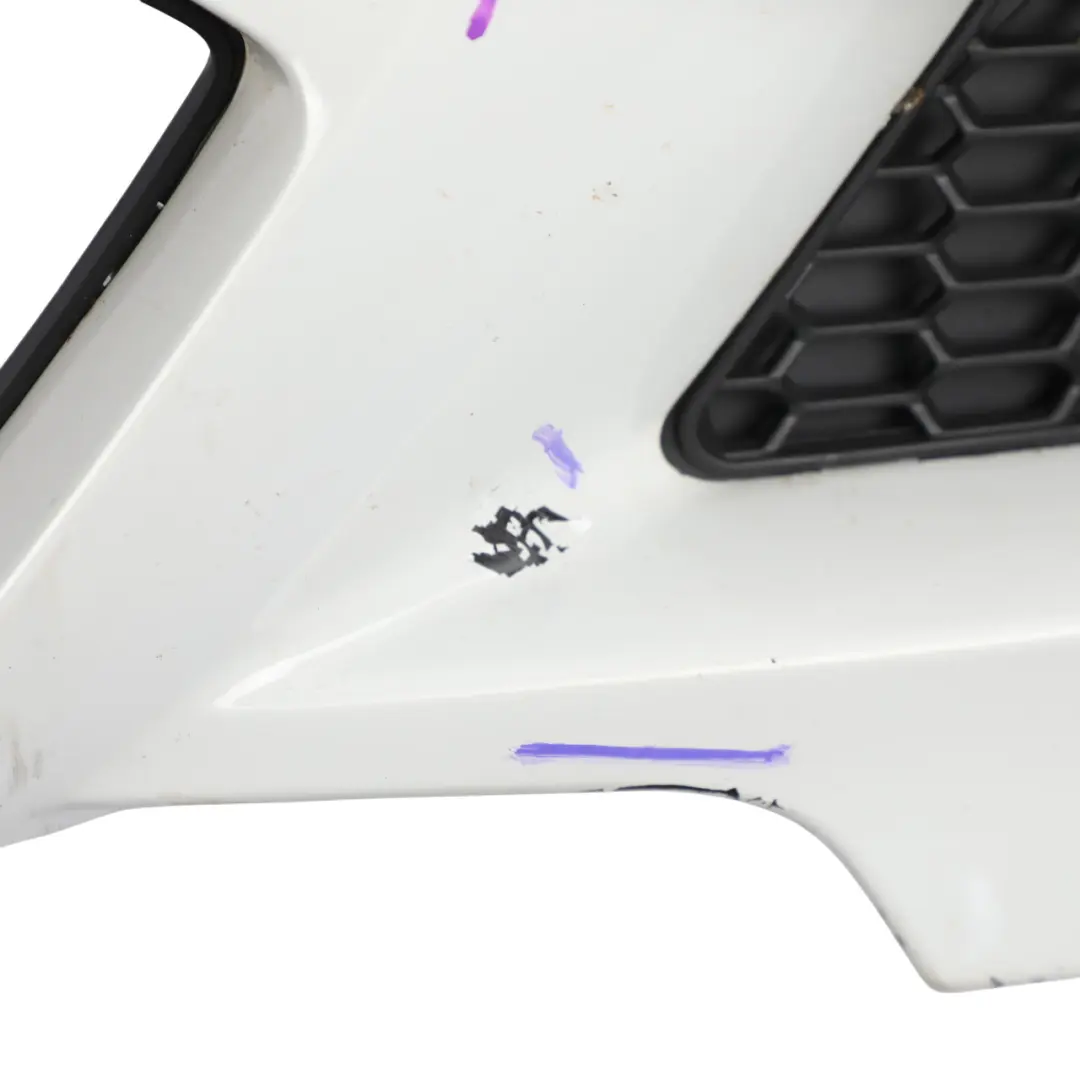 BMW F30 F31 Front Bumper M Sport Trim Panel Alpinweiss Alpine White 300 - SKU 8067941-AW - Part number 8067941