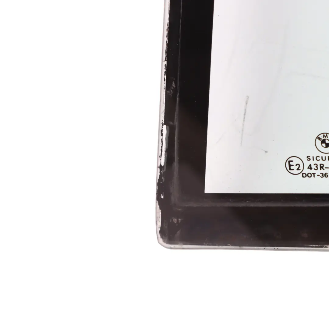 BMW E39 Saloon Side Fixed Window Glass Green Door Rear Left N/S - SKU 8159173 - Part number 8159173