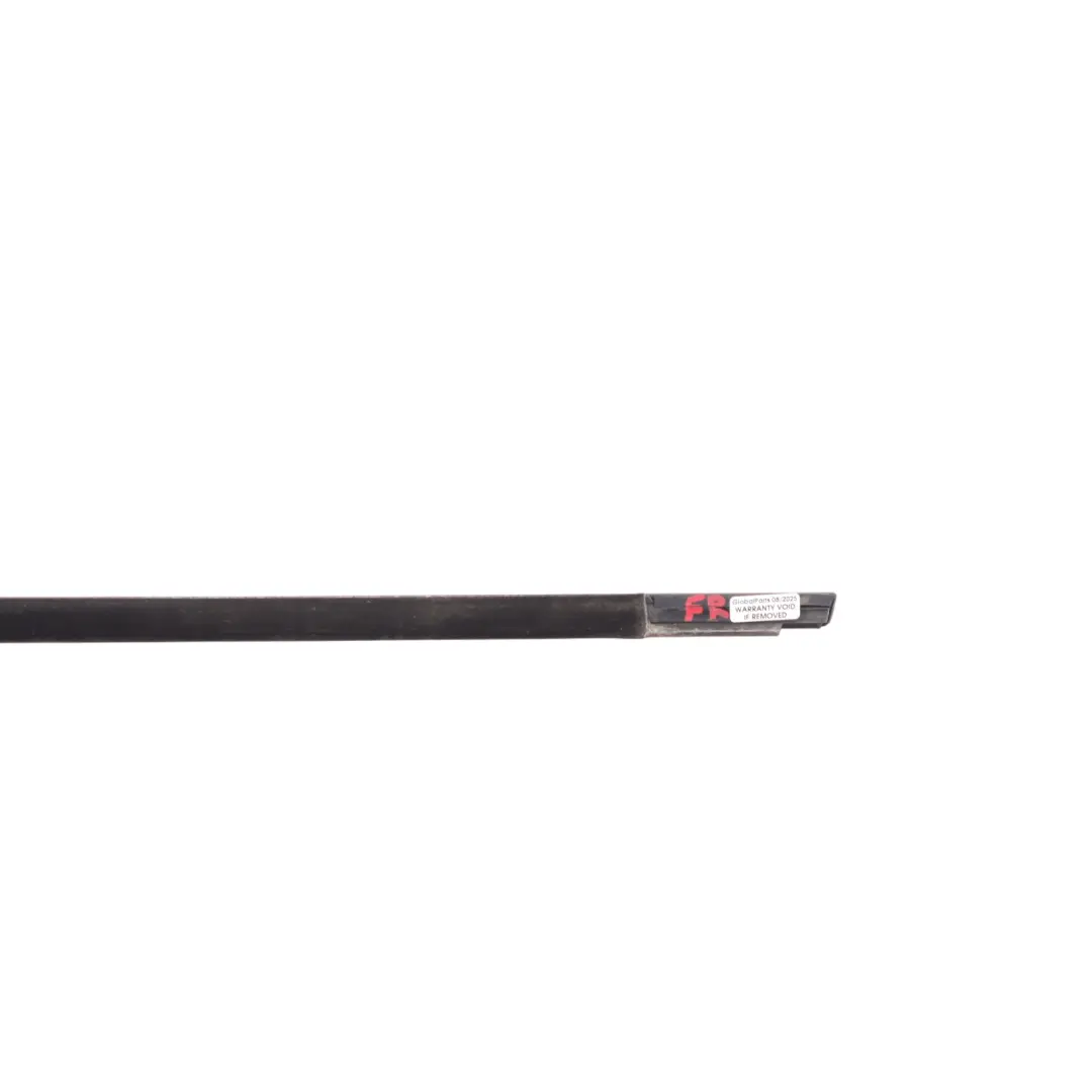 BMW E39 Front Door Window Weatherstrip Seal Strip Black Right O/S - SKU 8159236 - Part number 8159236