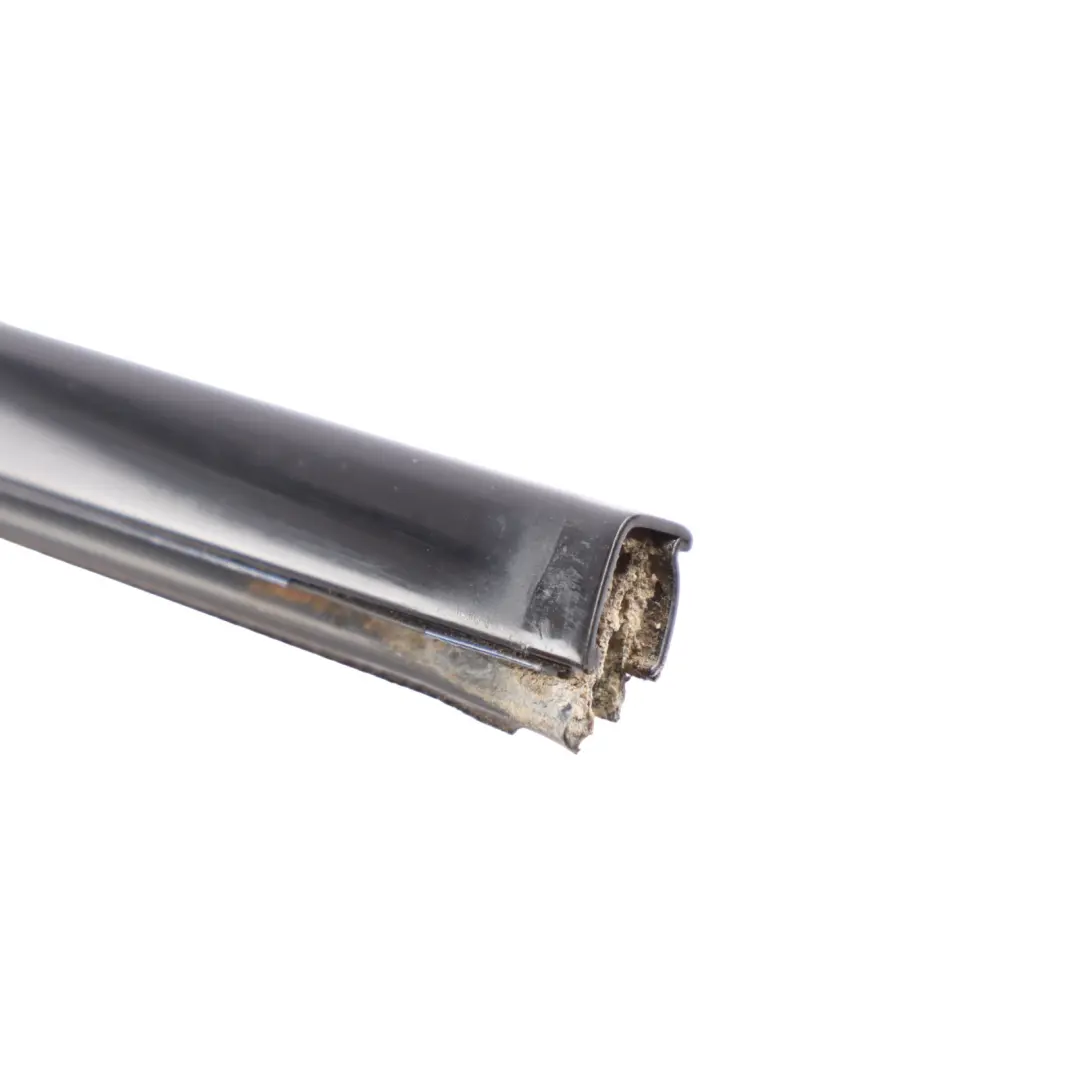 BMW E39 Front Door Window Weatherstrip Seal Strip Black Right O/S - SKU 8159236 - Part number 8159236