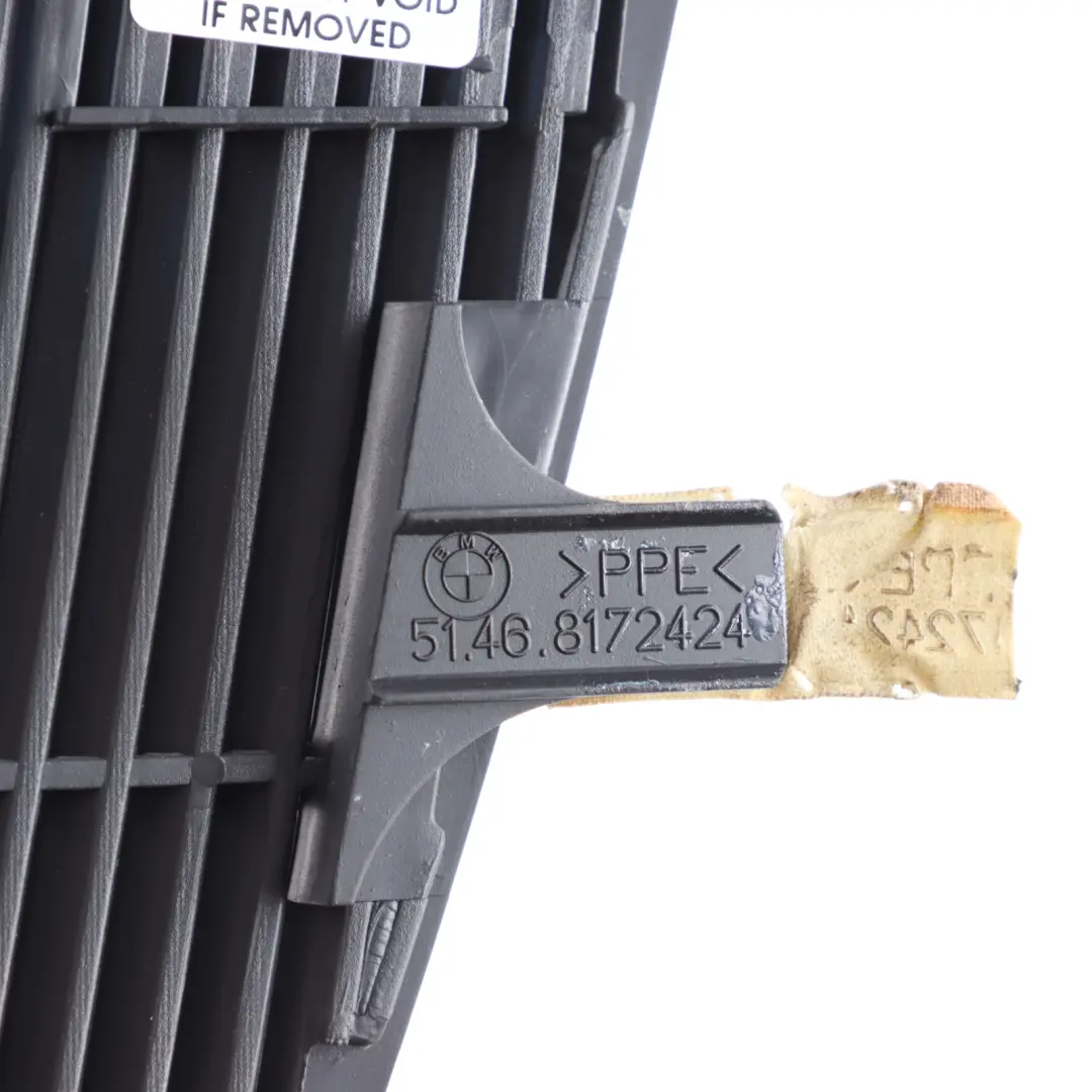 Window Parcel Shelf Trim Cover Left N/S Black to BMW E39 Rear with Part number 8172424 BMW E39 Rear Window Parcel Shelf Trim Cover Left N/S Black - SKU 8172424 - Part number 8172424