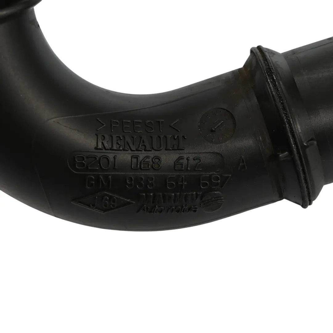 Intake Turbo Pipe Hose to Renault Trafic II Opel Vivaro A 2.0 DCI Air with Part number 8201068612 Renault Trafic II Opel Vivaro A 2.0 DCI Air Intake Turbo Pipe Hose - SKU 8201068612 - Part number 8201068612