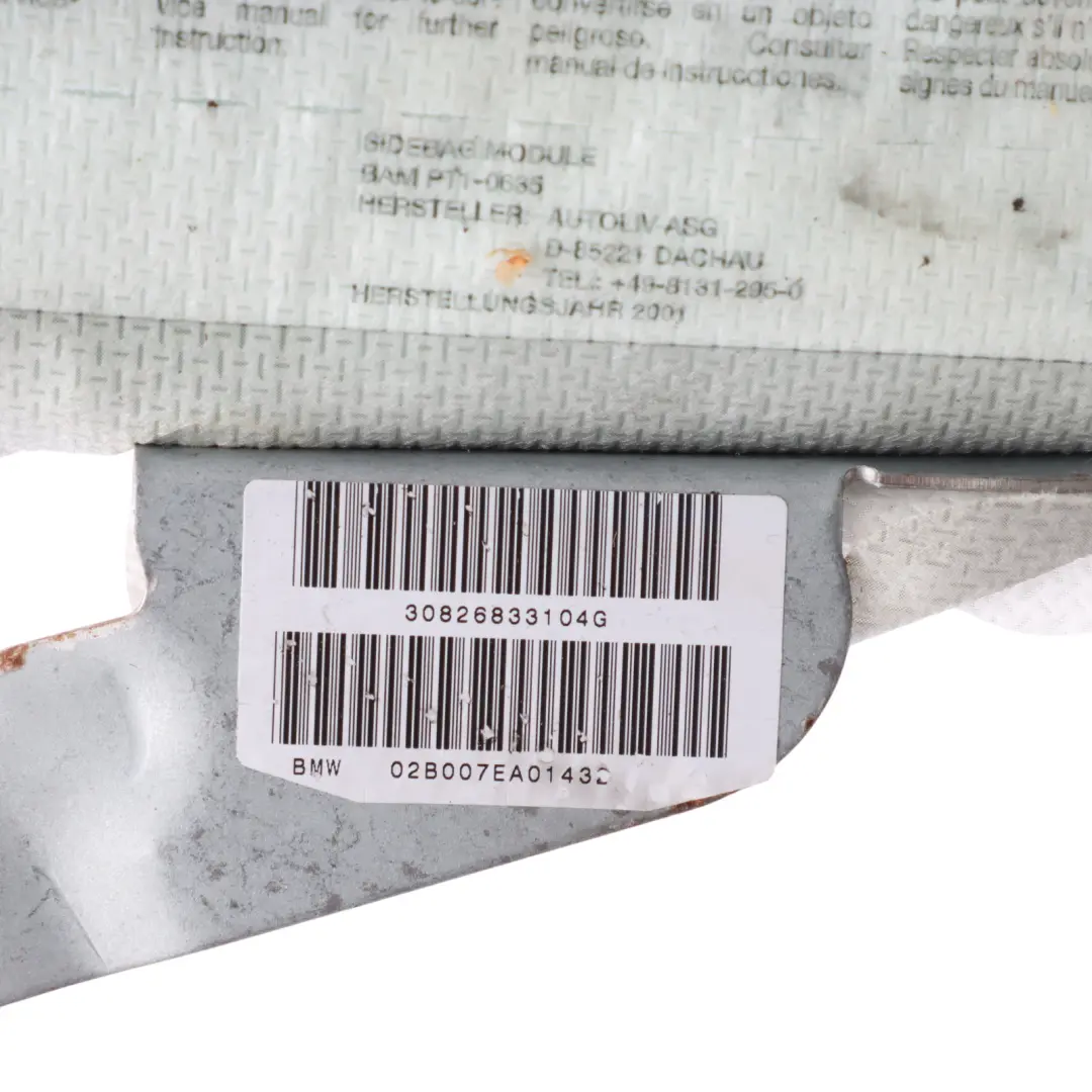 Door Side Air Module Front Left N/S to BMW E38 E39 with Part number 8268331 BMW E38 E39 Door Side Air Module Front Left N/S - SKU 8268331 - Part number 8268331