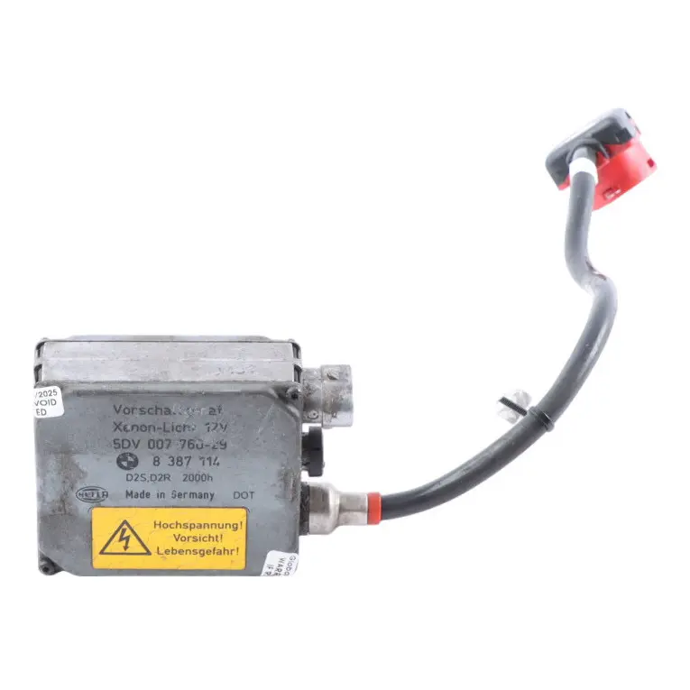 Headlight Control Module Unit ECU to BMW E39 M5 Xenon with Part number 8387114 BMW E39 M5 Xenon Headlight Control Module Unit ECU - SKU 8387114 - Part number 8387114