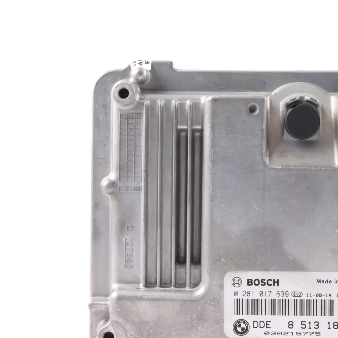 20dX Diesel N47N 184HP Engine Control Unit ECU DDE Automatic to BMW X3 F25 with Part number 8513184 BMW X3 F25 20dX Diesel N47N 184HP Engine Control Unit ECU DDE Automatic - SKU 8513184-4 - Part number 8513184