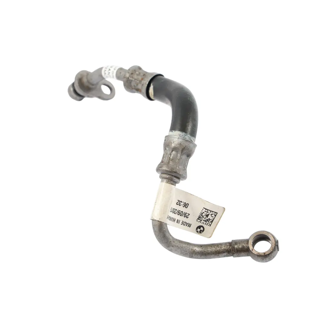 B57 Turbocharger Pipe Oil Inlet Hose to BMW G11 G12 G20 G21 G30 G31 G32 with Part number 8515003 BMW G11 G12 G20 G21 G30 G31 G32 B57 Turbocharger Pipe Oil Inlet Hose - SKU 8515003 - Part number 8515003